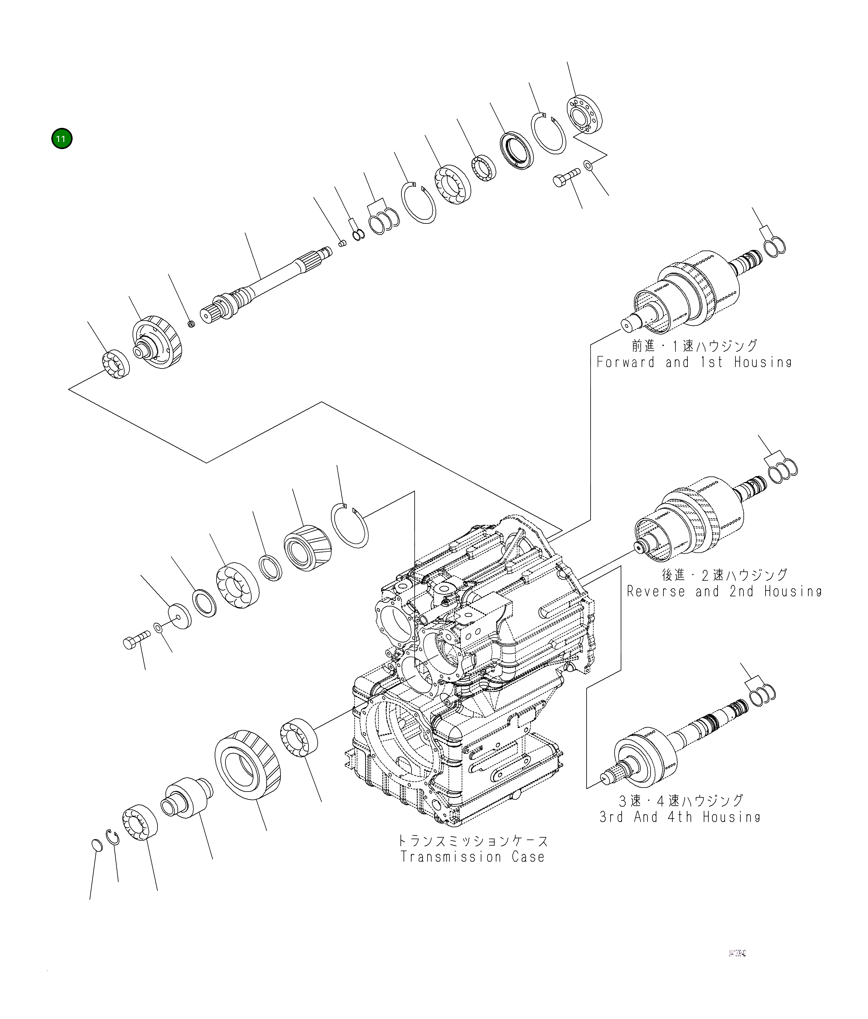 Подшипник 714-07-49410 Komatsu