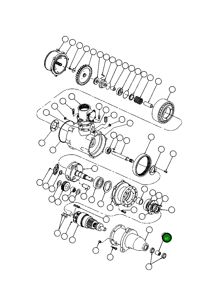 Подшипник VE4885 Komatsu