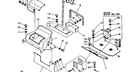 Пластина 145-54-41430 Komatsu