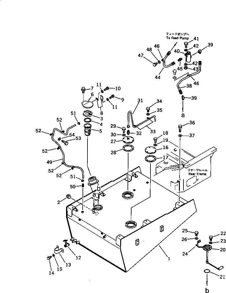 Крышка 424-06-11260  Komatsu