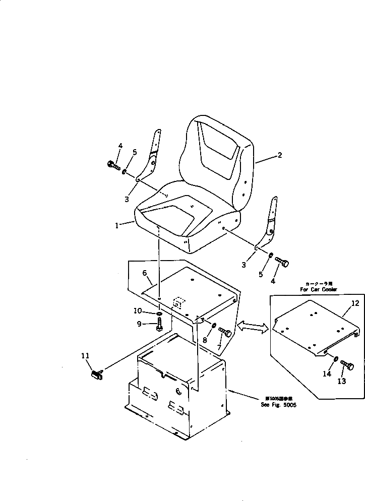 Крышка 21W-978-1161 Komatsu