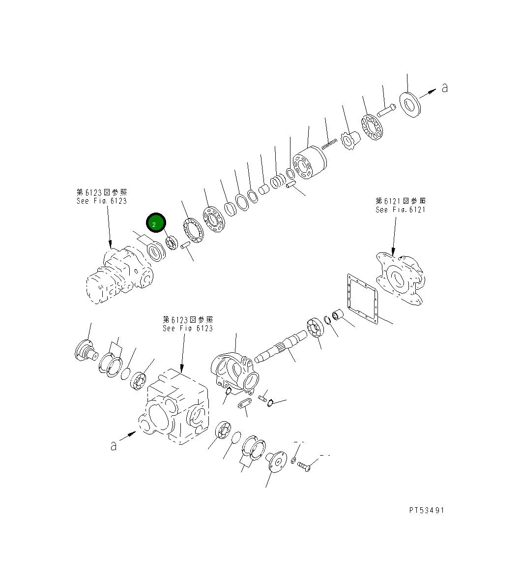 Подшипник 26C-61-12330  Komatsu
