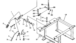 Рычаг 112-43-46210 Komatsu