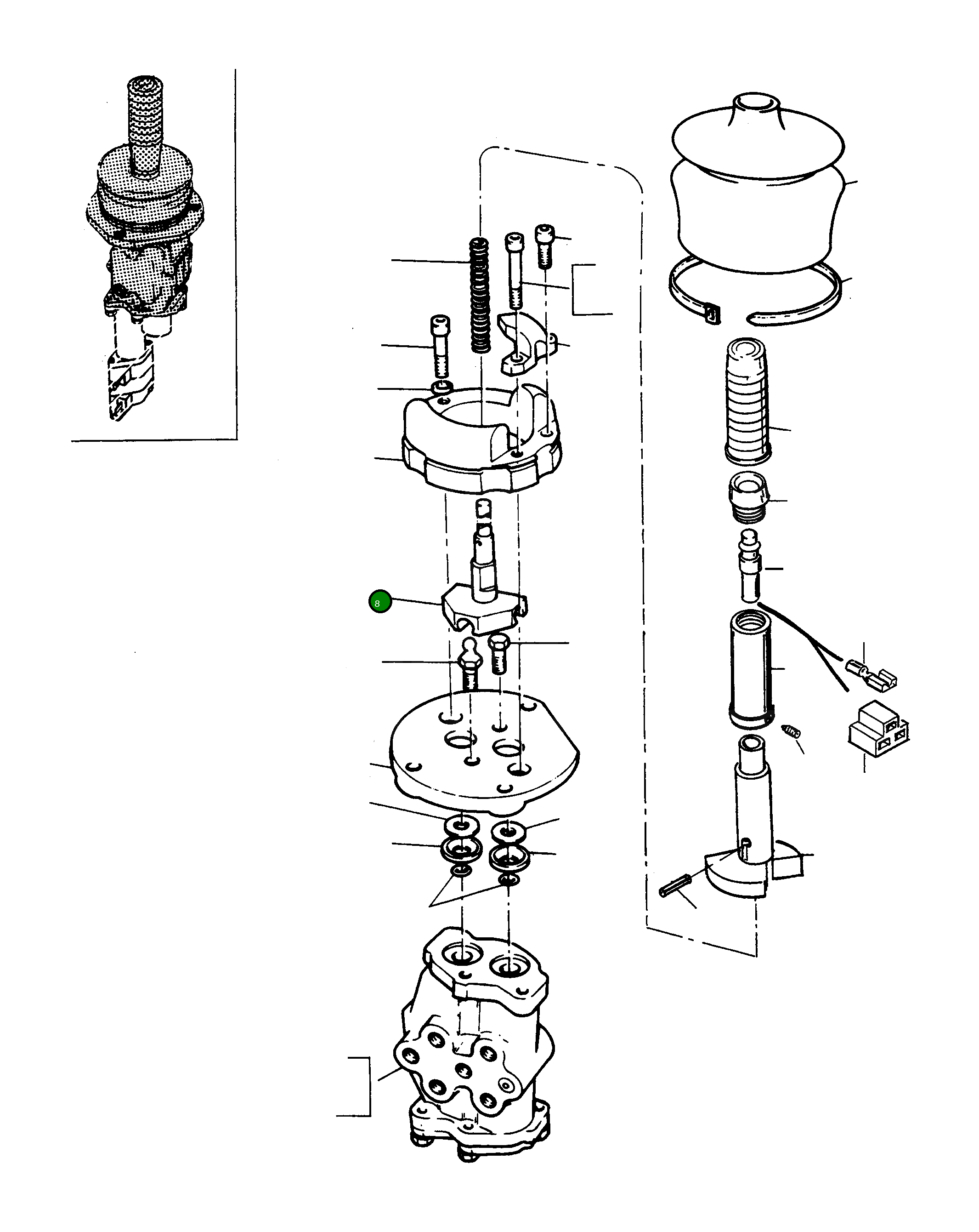 Рычаг 4907627M1 Komatsu