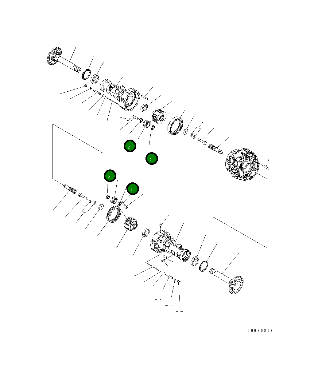 Подшипник 423-22-32810 Komatsu
