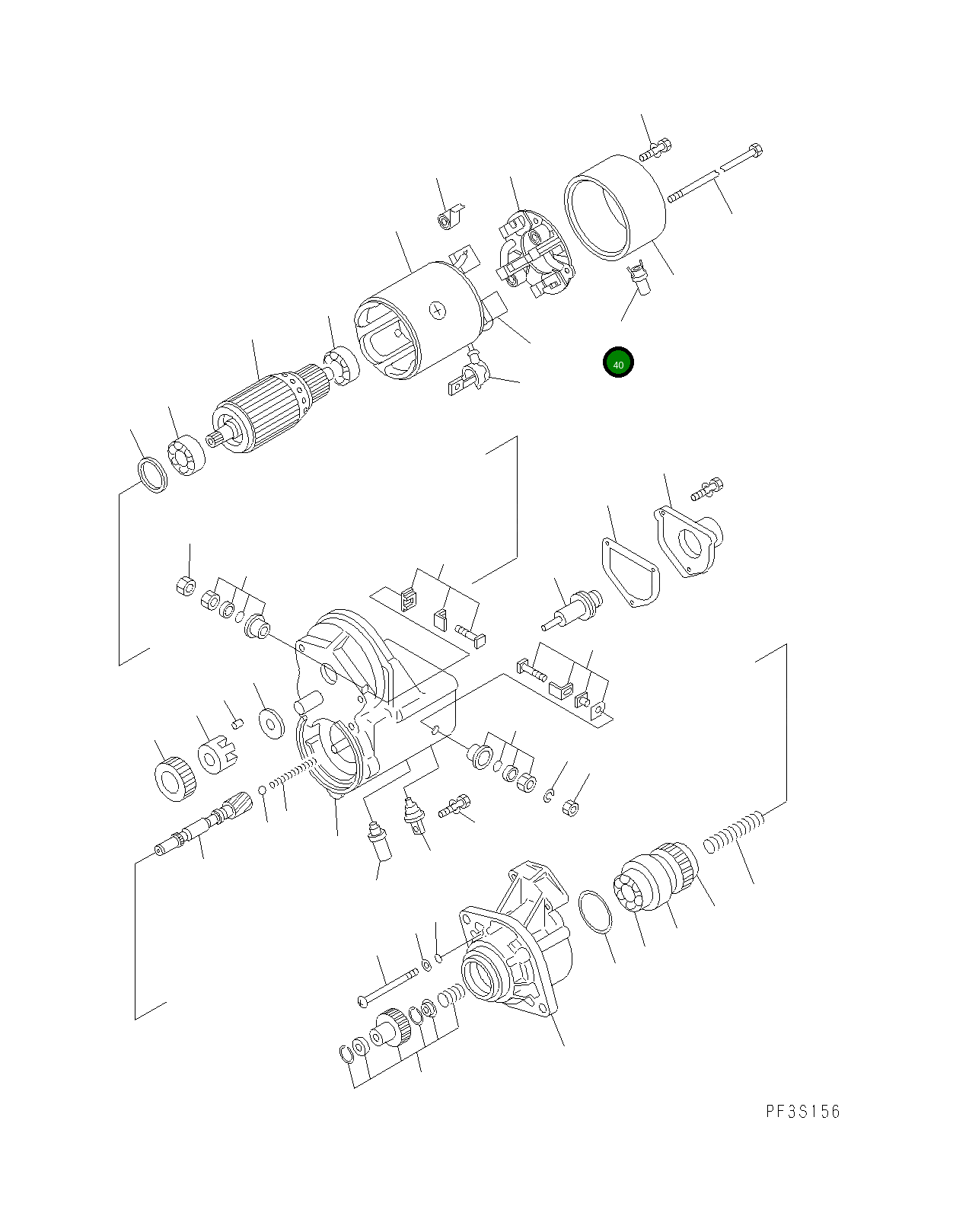 Крышка ND028062-57 Komatsu