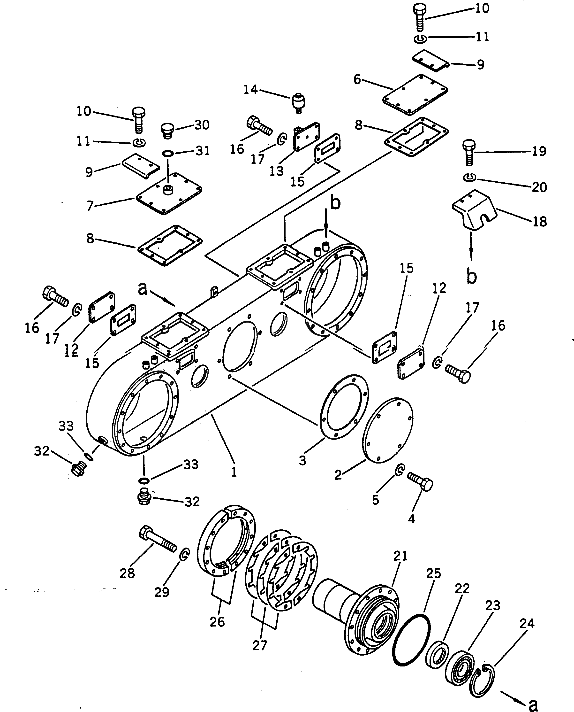 Крышка 237-23-11661 Komatsu