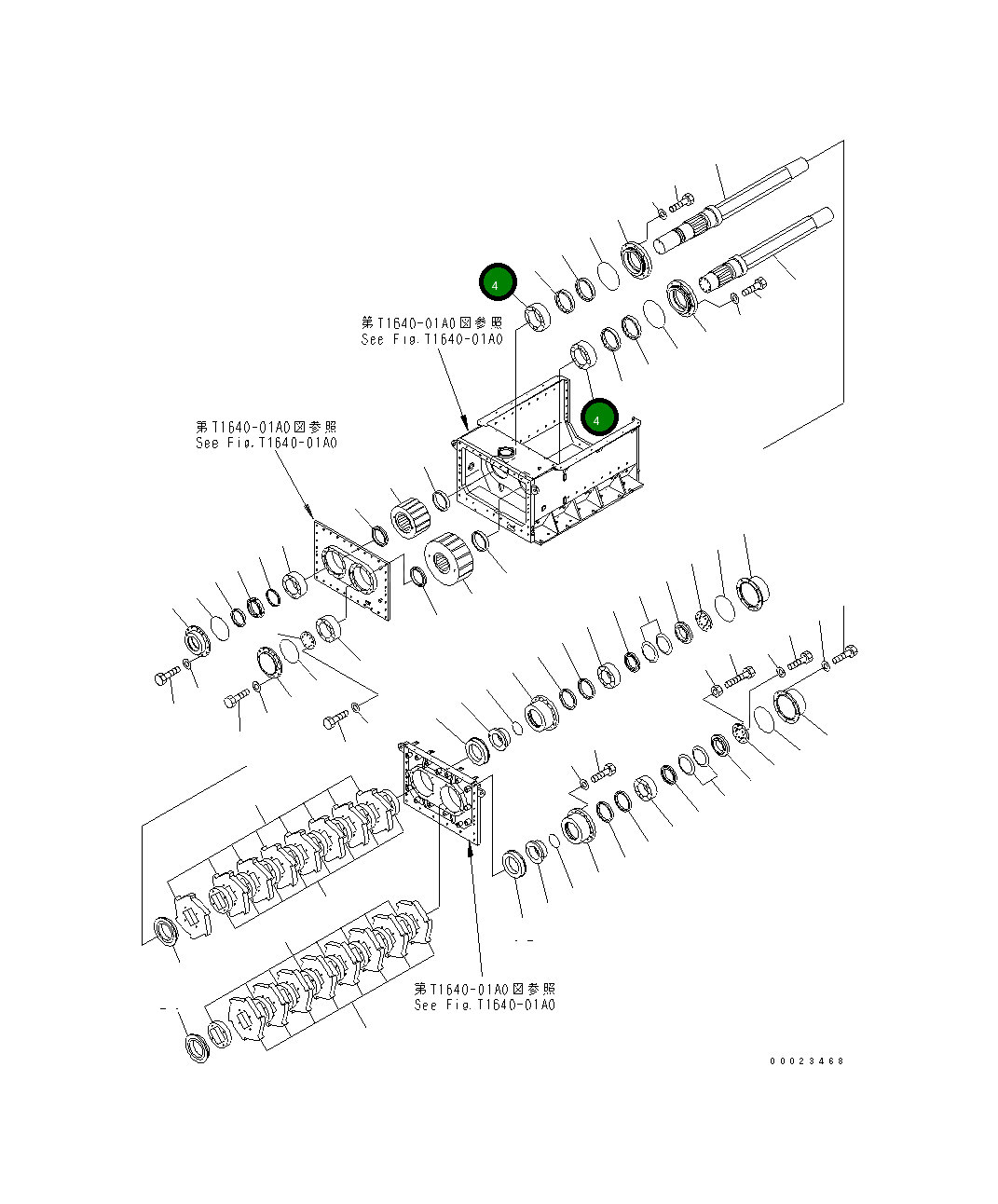 Подшипник 8260-70-3530 Komatsu