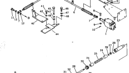 Вал 561-43-41410 Komatsu