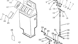Рычаг 142-43-15412 Komatsu