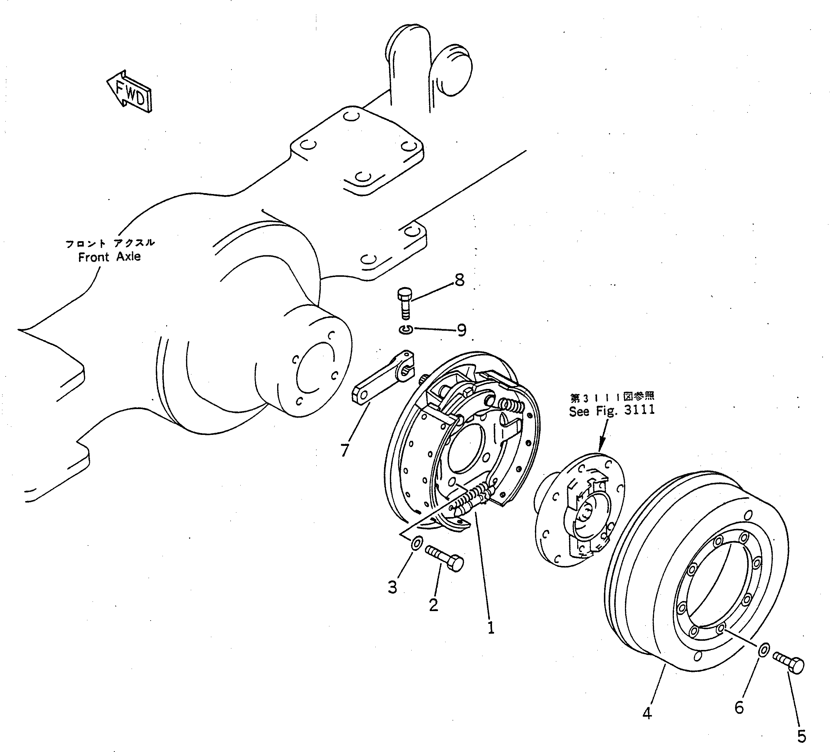 Рычаг 23S-34-11131 Komatsu