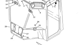 Крышка 419-923-1420  Komatsu
