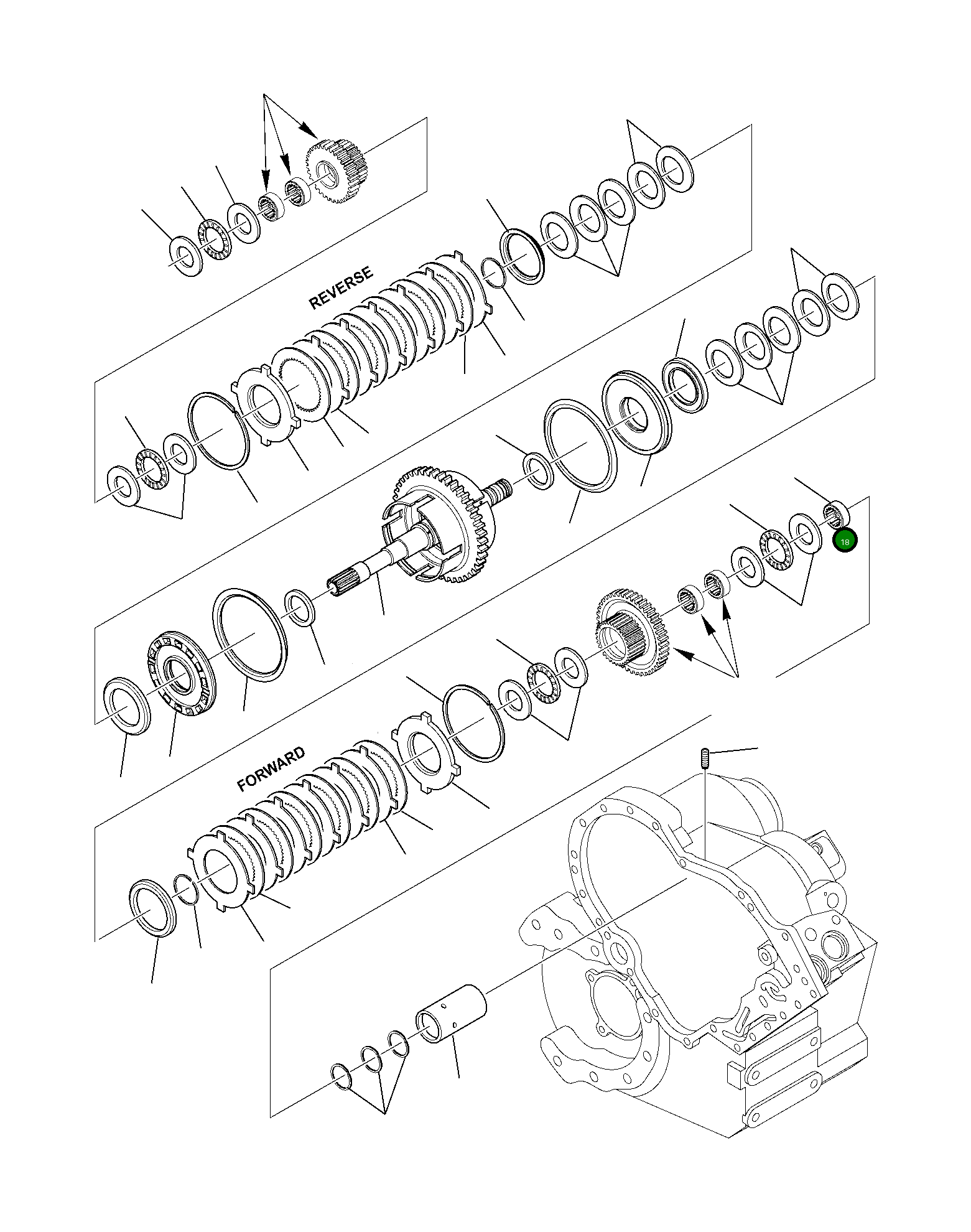 Подшипник CK0245296 Komatsu