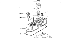 Трубка YM23065-130650 Komatsu