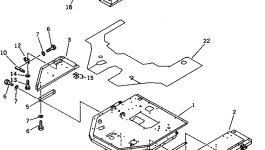 Крышка 419-944-1370  Komatsu