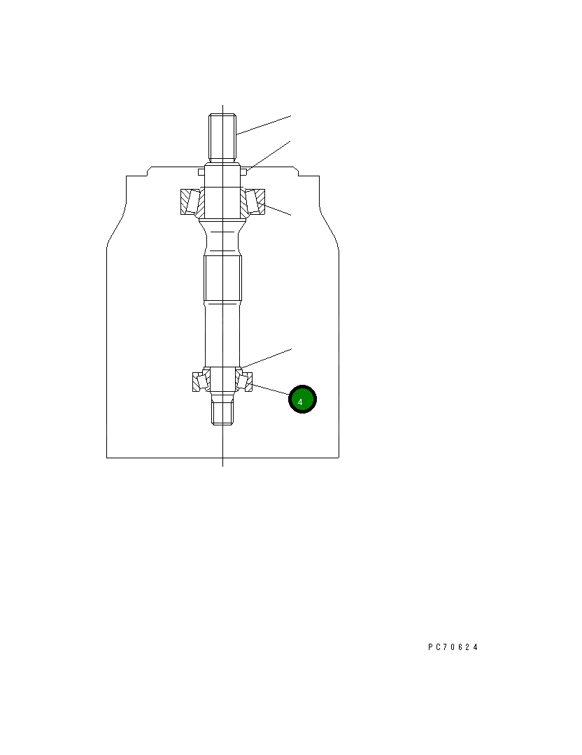 Подшипник 266-81-71140 Komatsu