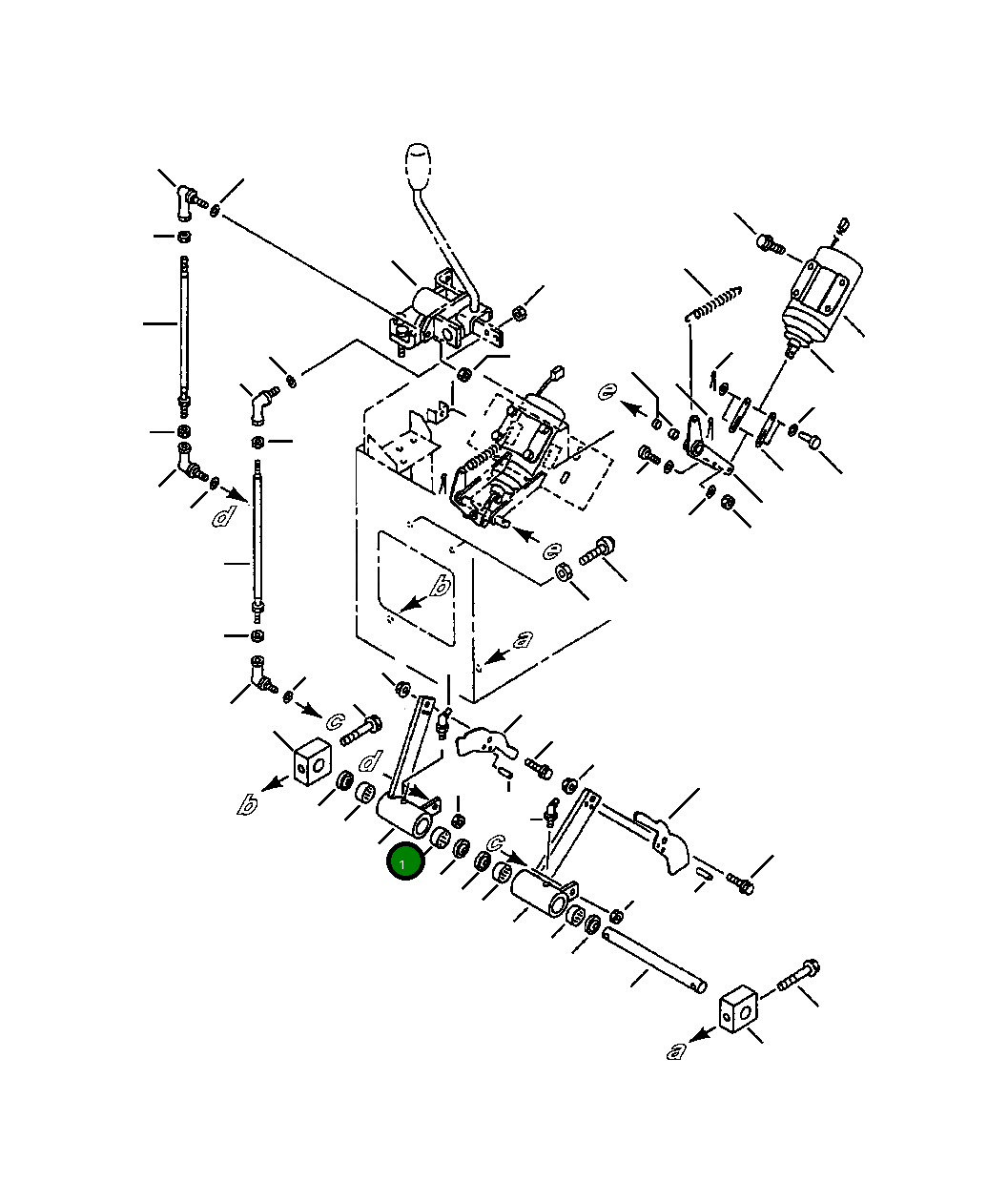 Рычаг 424-V91-1150 Komatsu