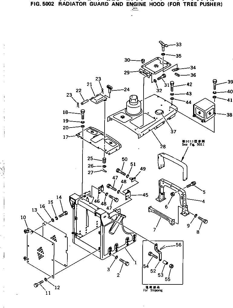 Крышка 144-54-62130 Komatsu