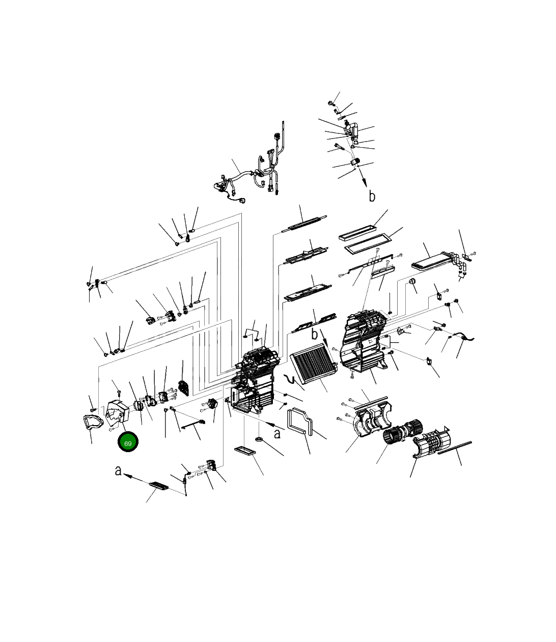 Крышка AN51159-42190 Komatsu