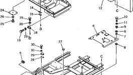Крышка 205-46-83130 Komatsu