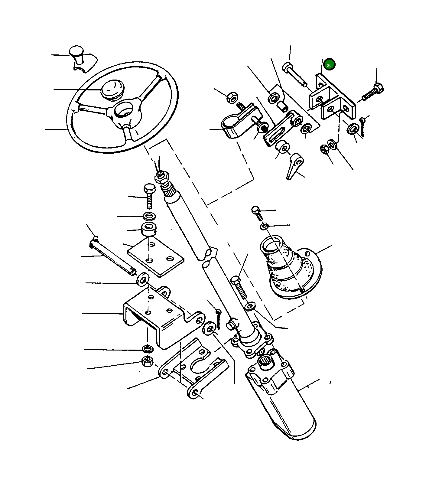 Подшипник 4201667M91 Komatsu