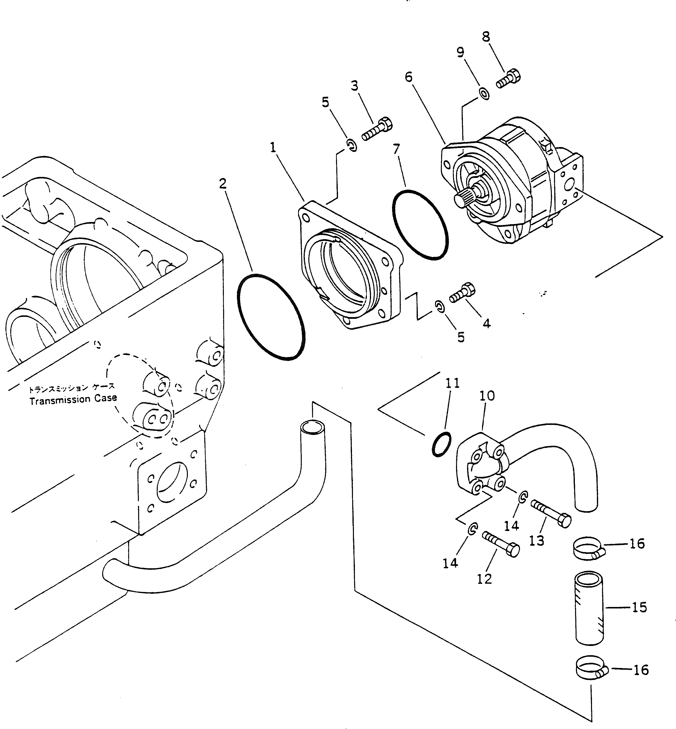 Крышка 567-14-69110 Komatsu
