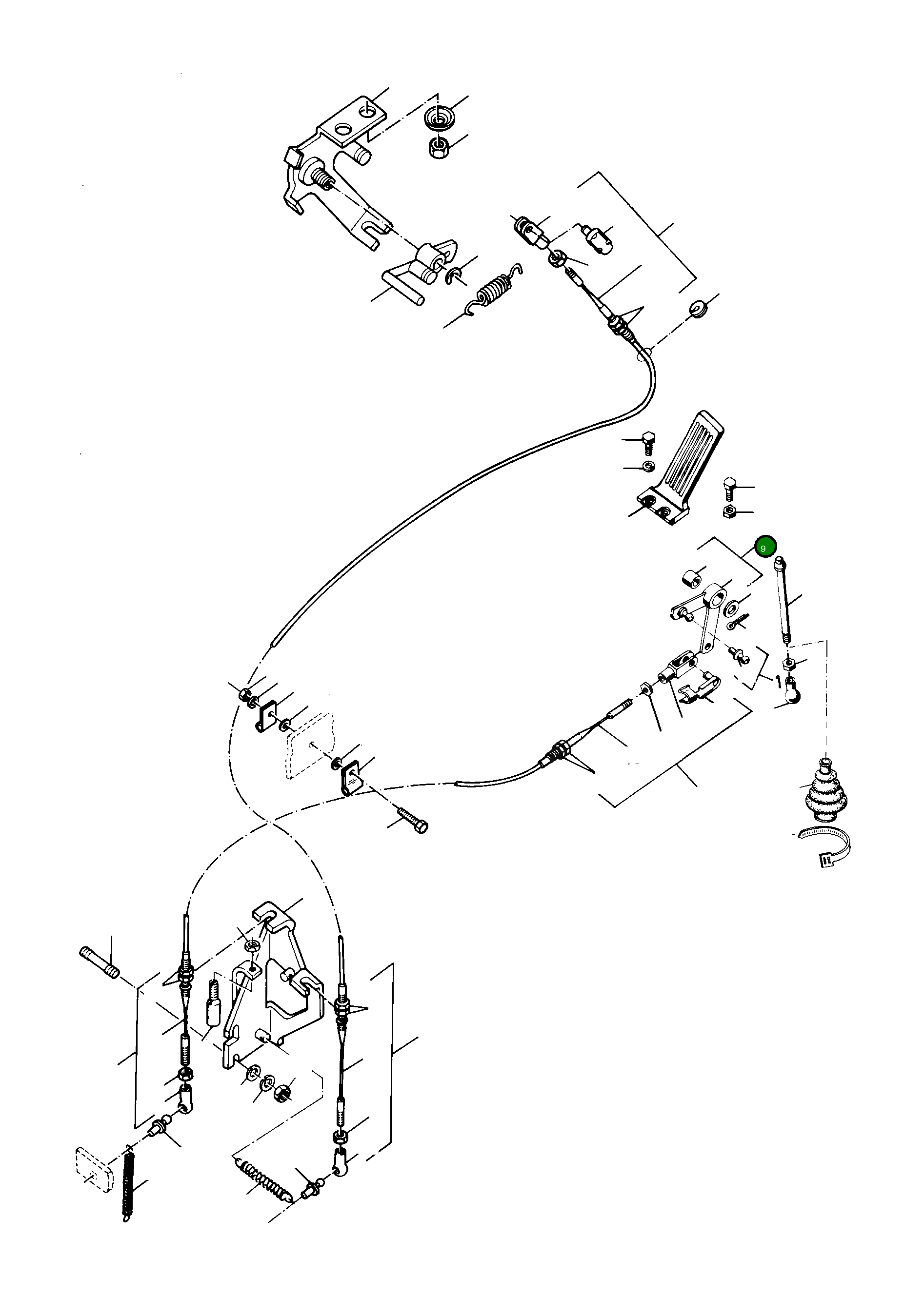Рычаг 3074062M91 Komatsu