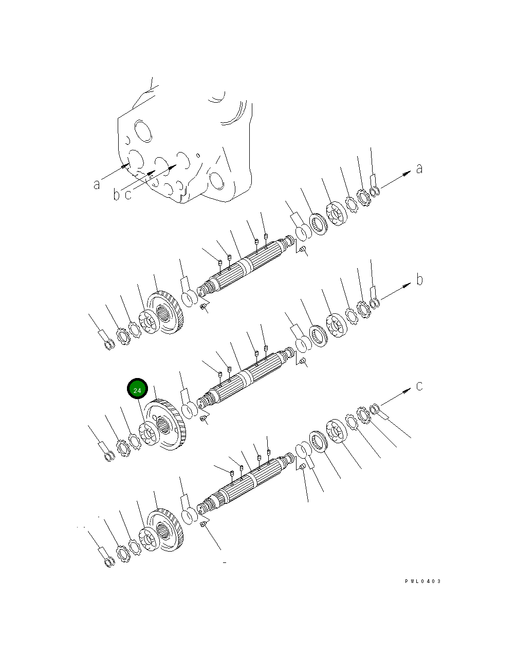 Подшипник 06030-21314  Komatsu