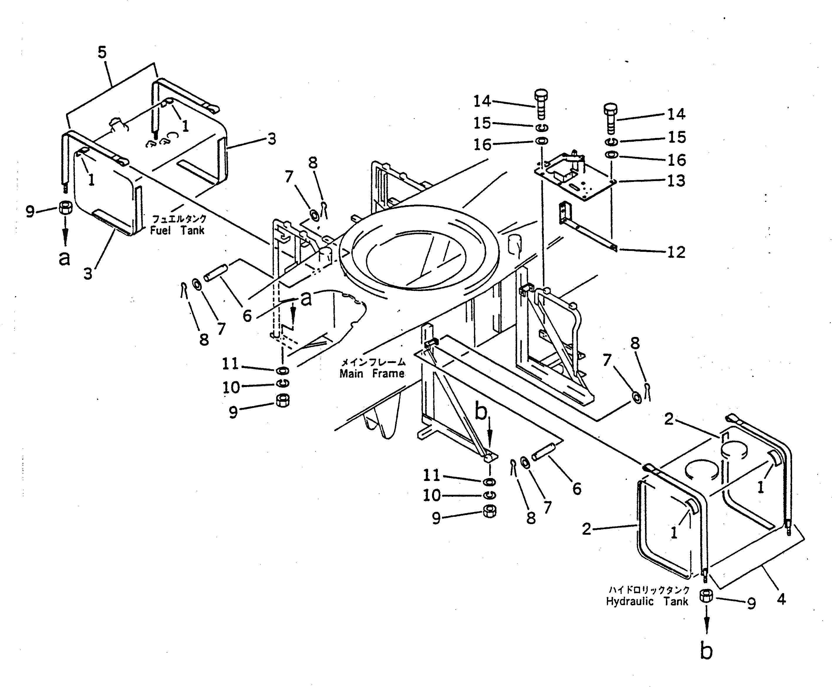 Крышка 23S-54-13264 Komatsu