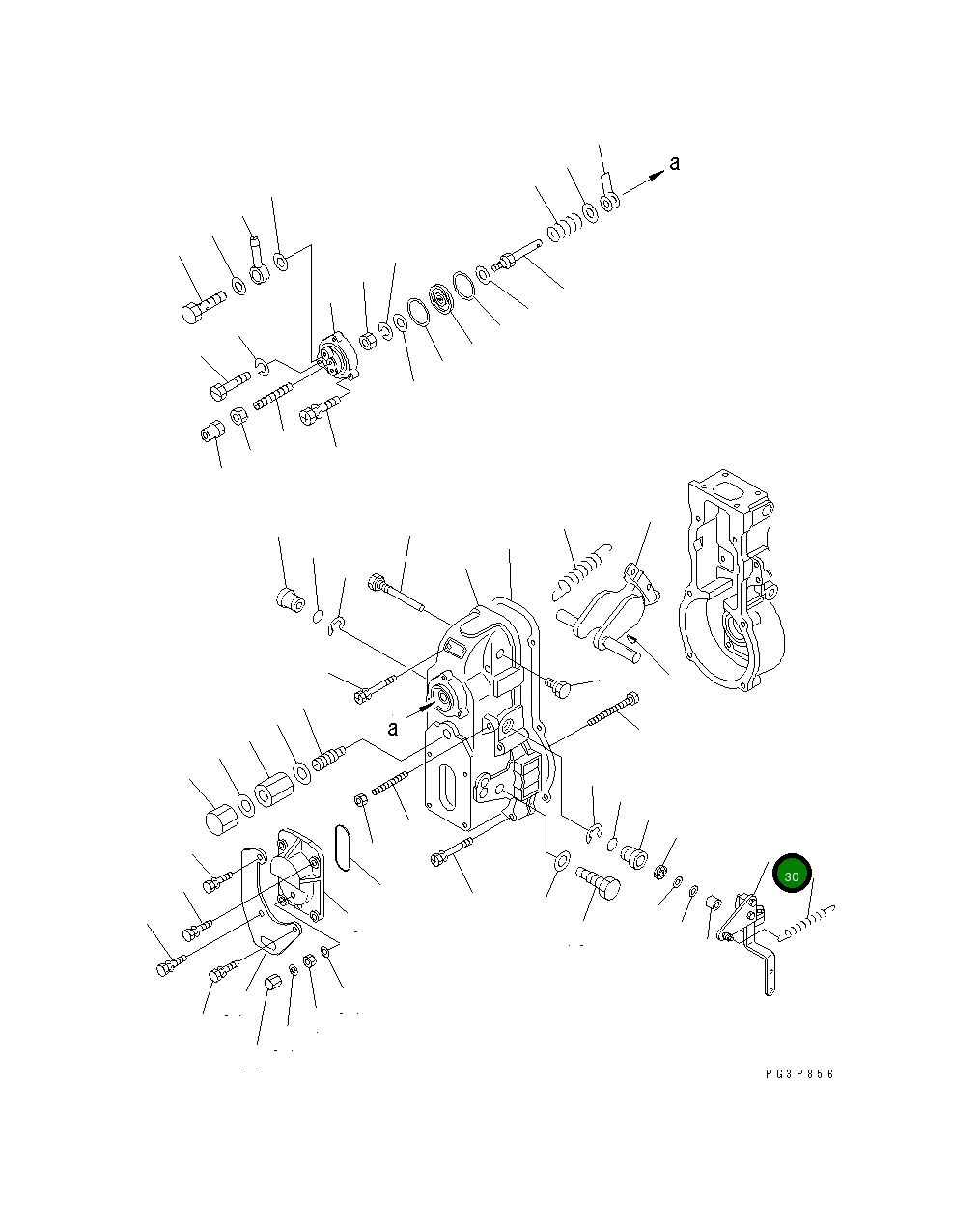 Рычаг DK154395-5720 Komatsu