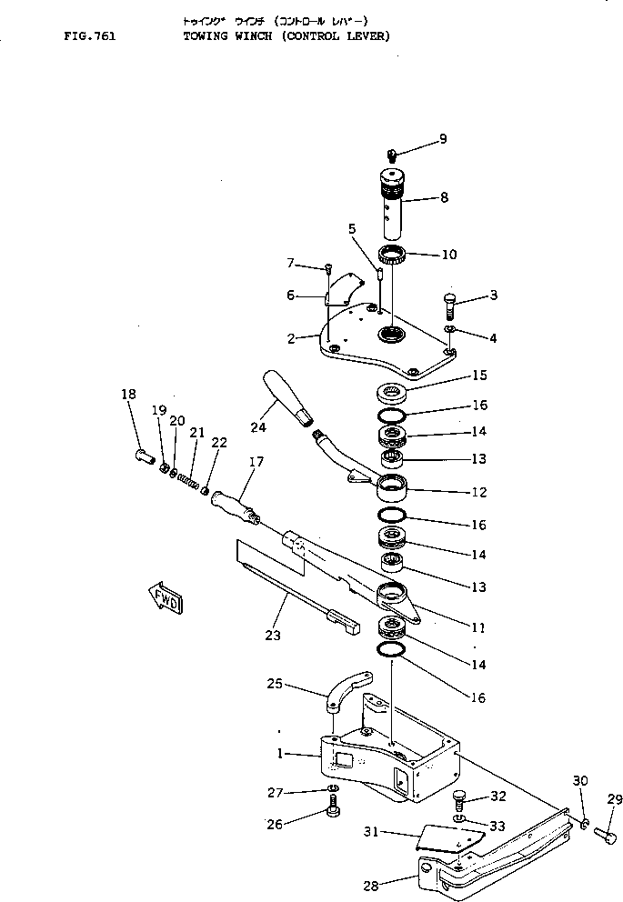 Крышка 124-960-5410 Komatsu