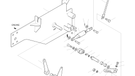Рычаг 2133-1936B Komatsu