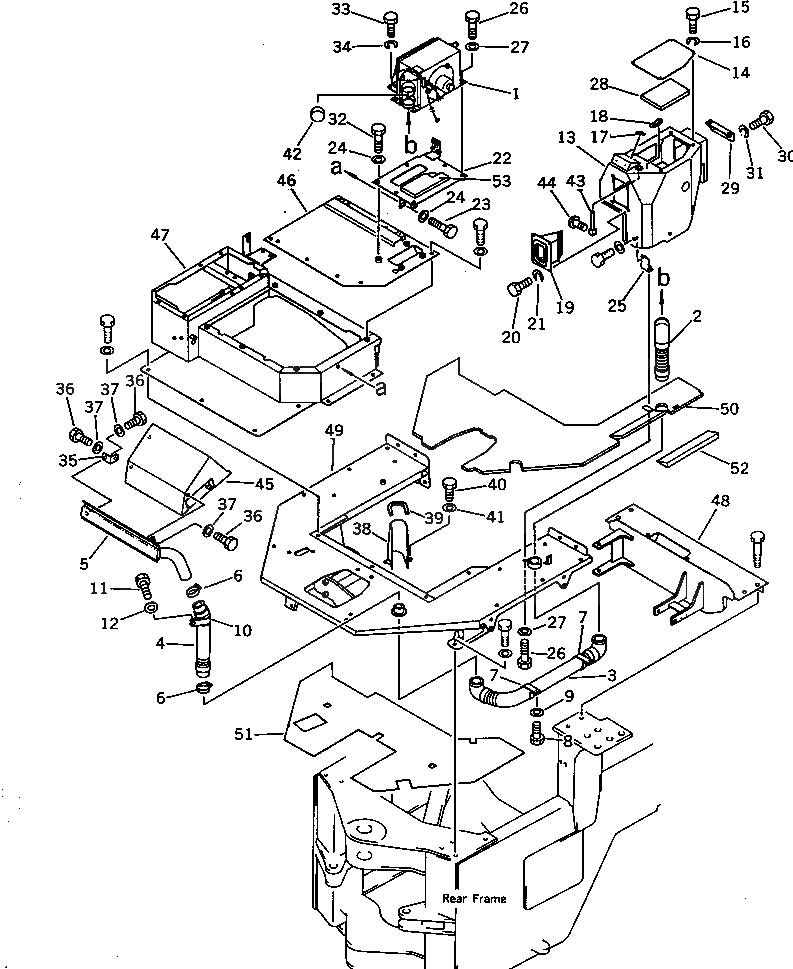 Крышка 416-942-1471 Komatsu