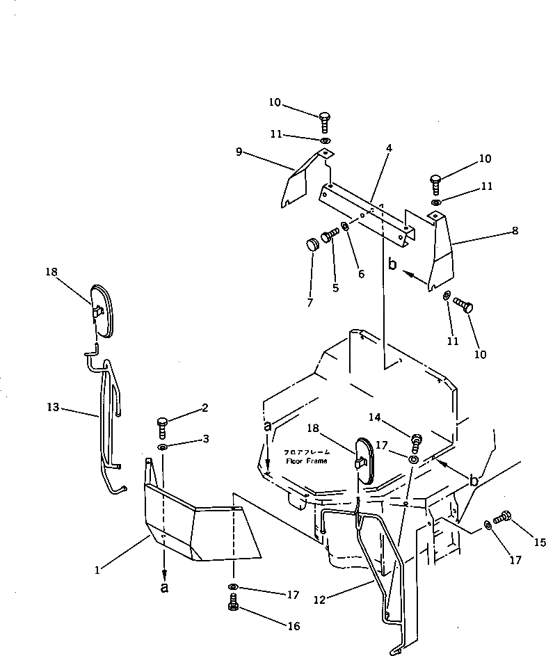 Крышка 419-54-14330  Komatsu
