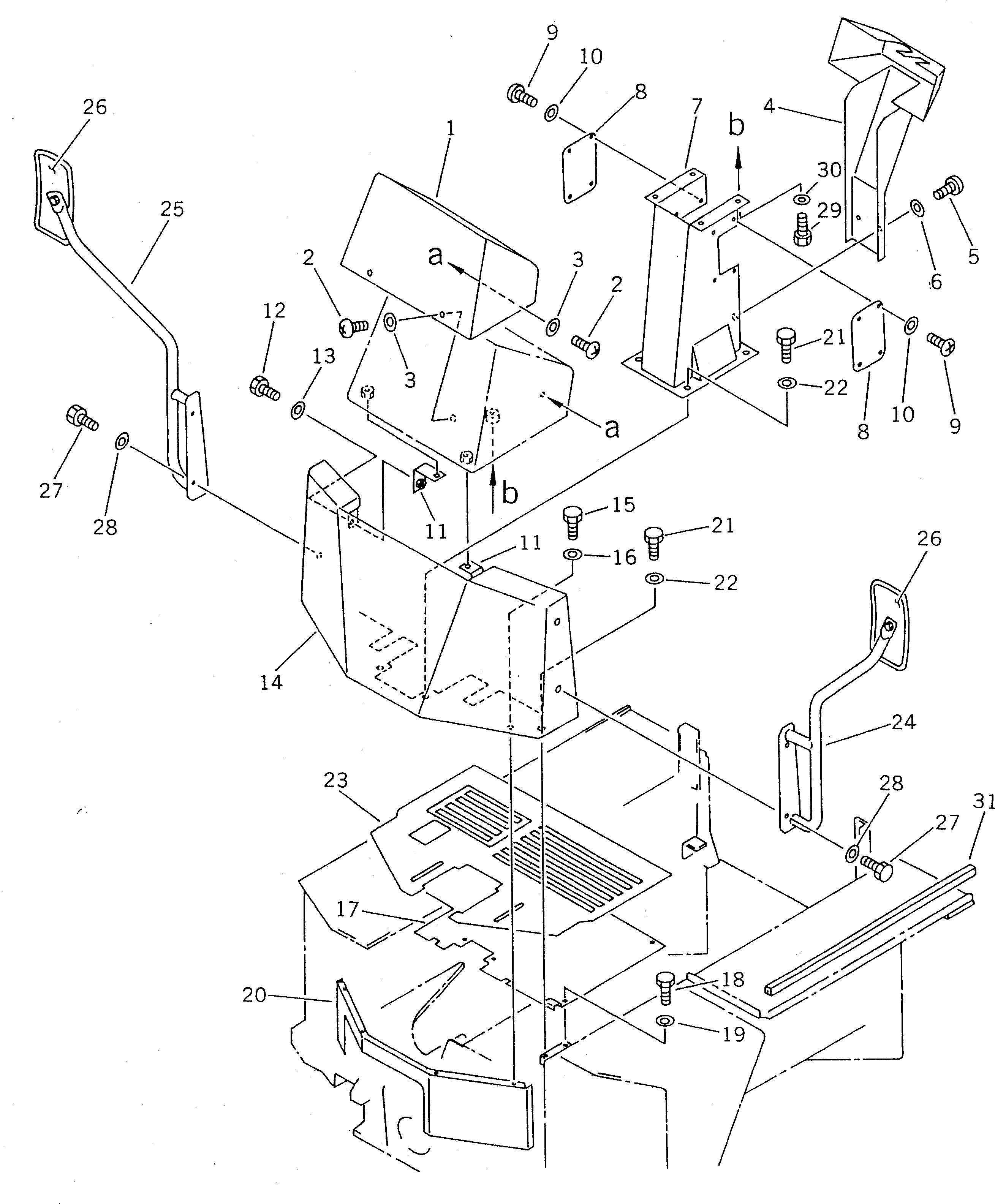 Крышка 363-54-27112 Komatsu