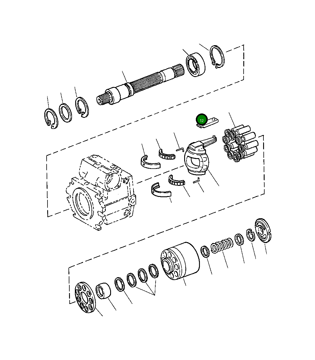 Рычаг 1438 681 H1 Komatsu