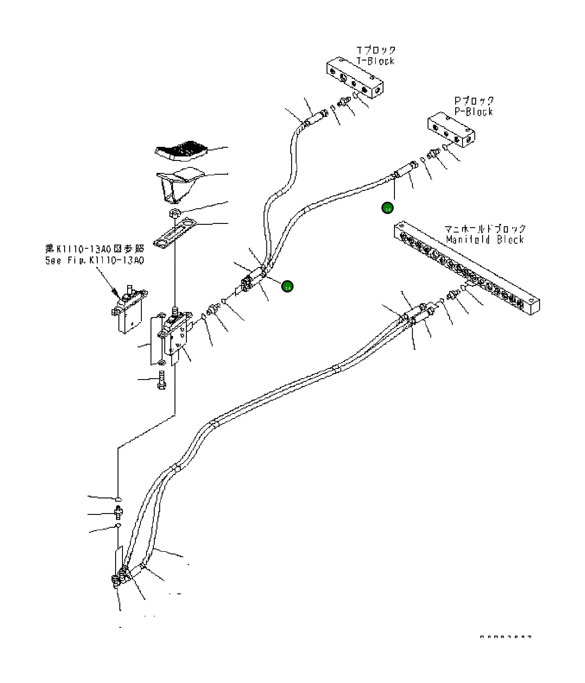 Пластина (P) 20E-62-K7380 Komatsu