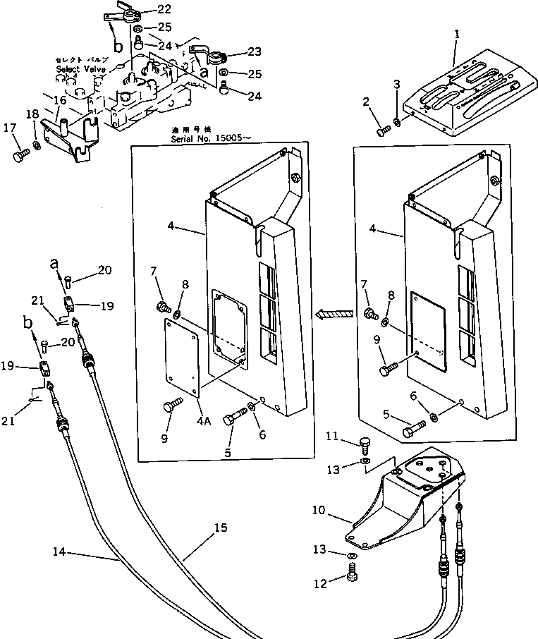 Крышка 195-43-43130 Komatsu