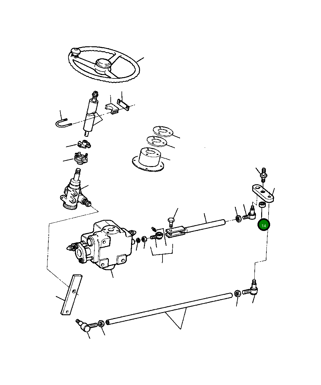 Подшипник 392 672 R1 Komatsu