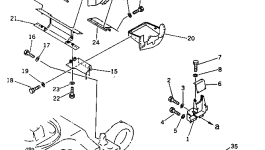 Крышка 209-62-36480 Komatsu