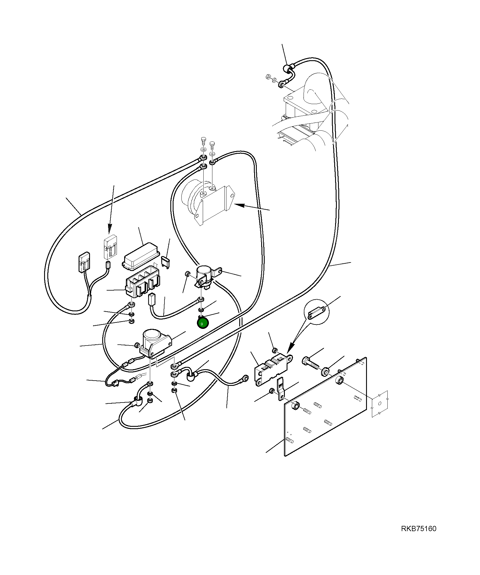 Предохранитель 70A 226-06-11360 Komatsu