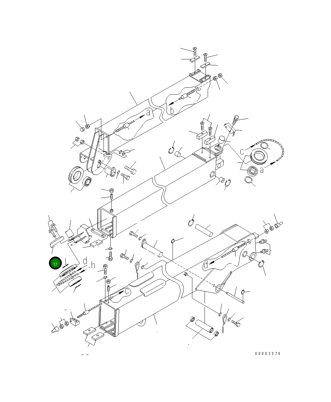 Крышка MH511-40535001 Komatsu