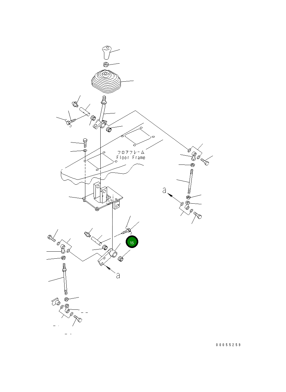 Рычаг 14W-43-14121 Komatsu