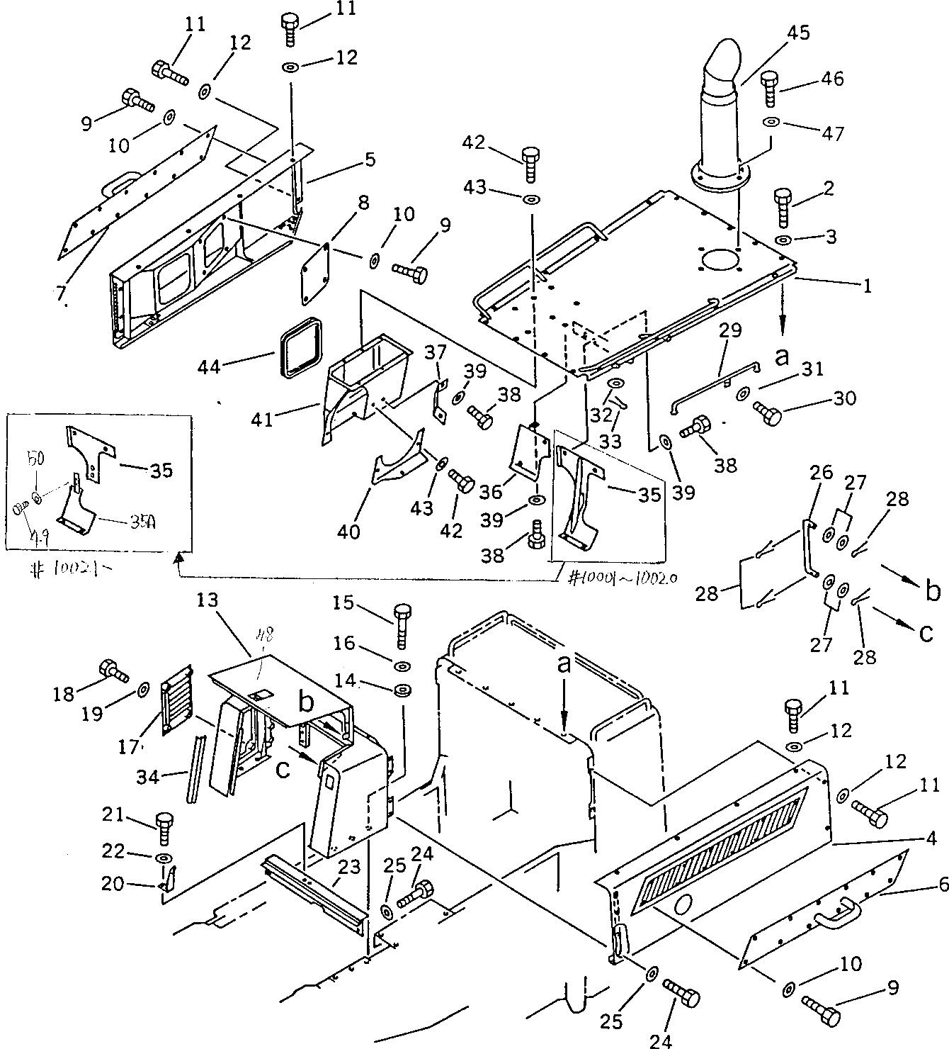 Крышка 426-54-15510  Komatsu