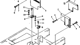 Крышка 20Y-54-17550 Komatsu