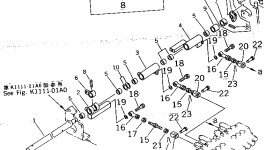 Втулка 20M-43-71290 Komatsu