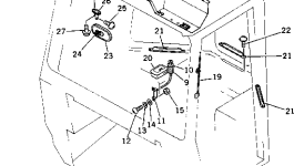 Кронштейн 385-10370791 Komatsu
