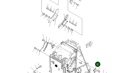Крышка 8255-70-4351 Komatsu