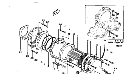 Крышка 6685-61-5511  Komatsu