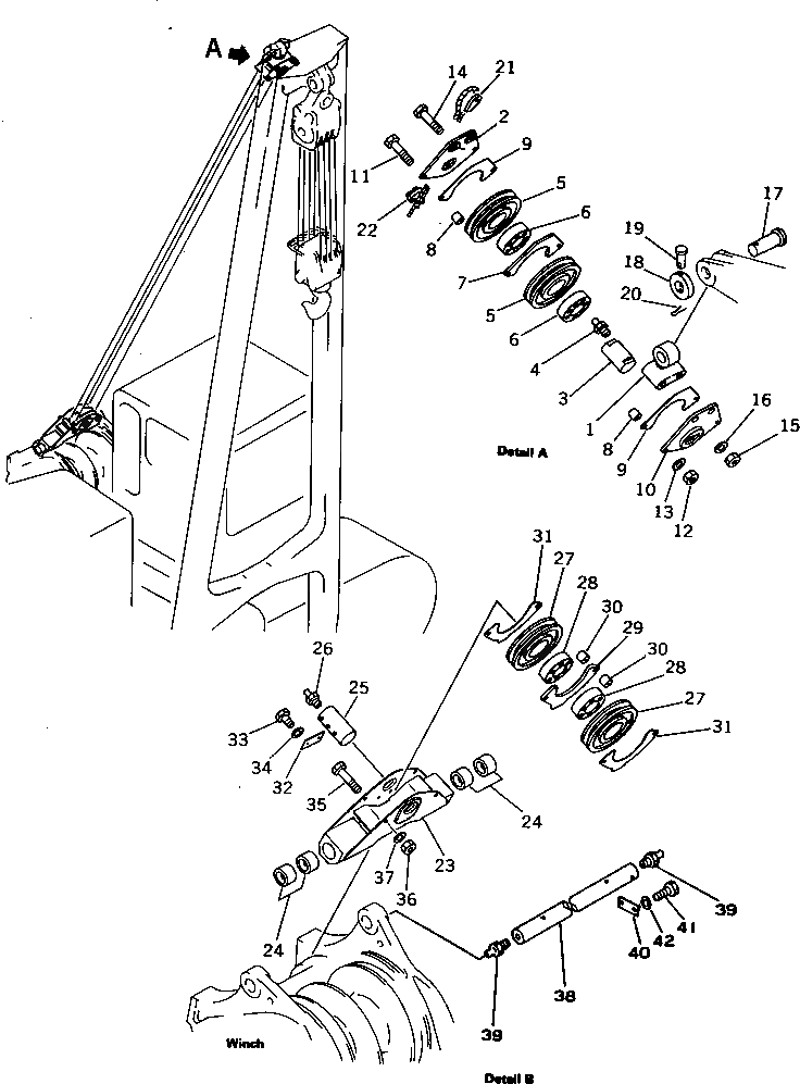 Подшипник 176-70-42110 Komatsu
